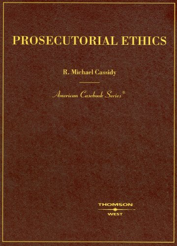 Stock image for Prosecutorial Ethics (American Casebooks) (American Casebook Series) for sale by HPB-Red