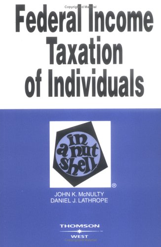 9780314152701: Federal Income Taxation of Individuals in a Nutshell