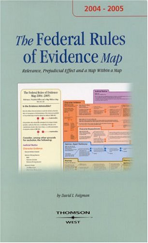 The Evidence Map 2004-2005 (9780314153562) by Faigman, David L.