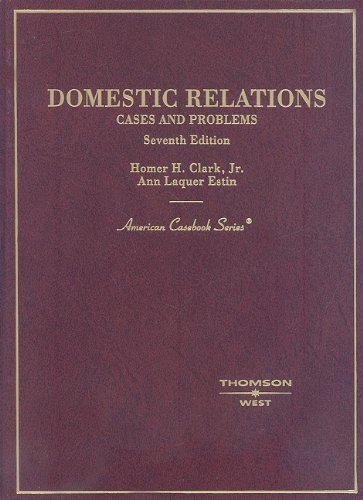 Stock image for Cases and Problems on Domestic Relations for sale by ThriftBooks-Atlanta