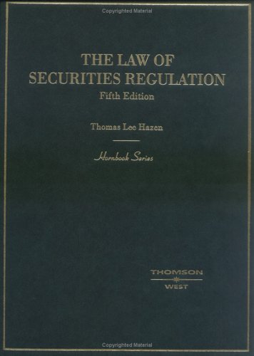 9780314155467: The Law of Securities Regulation