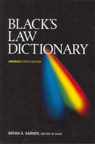 9780314158635: Black's Law Dictionary