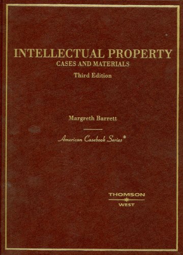 Stock image for Cases and Materials on Intellectual Property, (American Casebook Series for sale by Phatpocket Limited