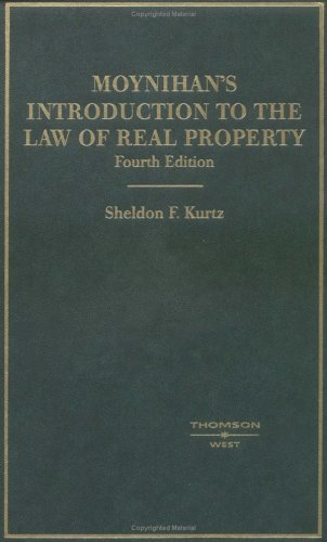 Imagen de archivo de Introduction to the Law of Real Property : An Historical Background of the Common Law of Real Property and Its Modern Application a la venta por Better World Books: West