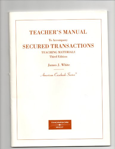 9780314161994: Secured Transactions: Teaching Materials