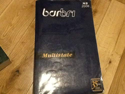 9780314164889: bar/bri Bar Review Multistate MS 2006