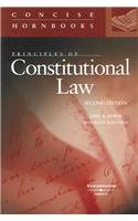 Stock image for Principles Of Constitutional Law (Concise Hornbook Series) for sale by HPB-Diamond