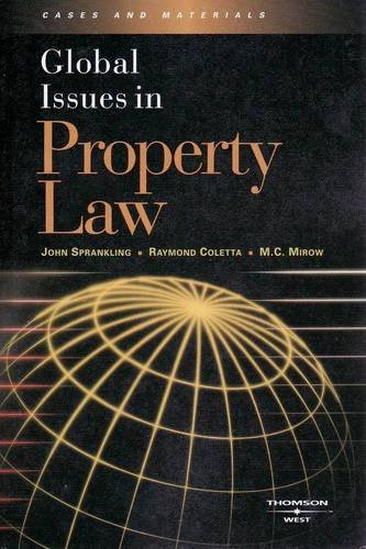 Immagine stock per Global Issues in Property Law