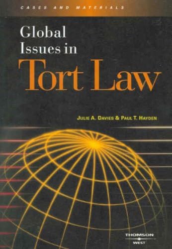 Beispielbild fr Global Issues in Tort Law zum Verkauf von St Vincent de Paul of Lane County