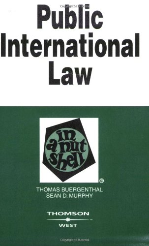 Beispielbild fr Public International Law in a Nutshell zum Verkauf von ThriftBooks-Reno