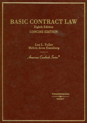 9780314171726: Basic Contract Law: Concise Edition