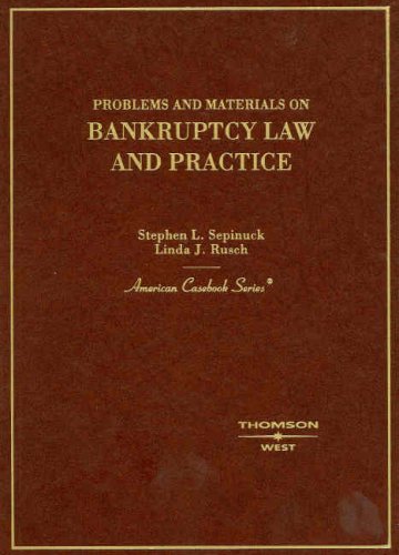 Stock image for Problems and Materials on Bankruptcy Law and Practice for sale by ThriftBooks-Dallas