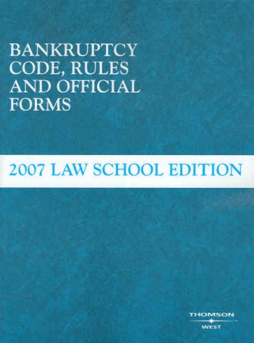 Stock image for Bankruptcy Code, Rules and Official Forms for sale by Better World Books