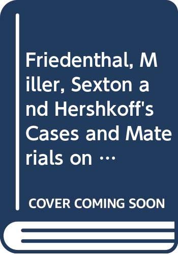 Imagen de archivo de Friedenthal, Miller, Sexton and Hershkoff's Cases and Materials on Civil Procedure, 9th Edition, 2007 Supplement (American Casebook Series) a la venta por HPB-Red