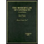 Imagen de archivo de The Modern Law of Contracts a la venta por ThriftBooks-Dallas