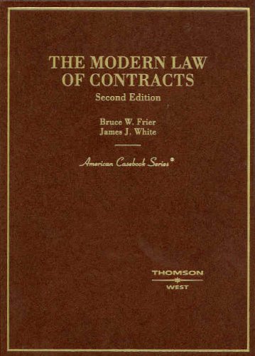 Stock image for The Modern Law of Contracts for sale by Better World Books