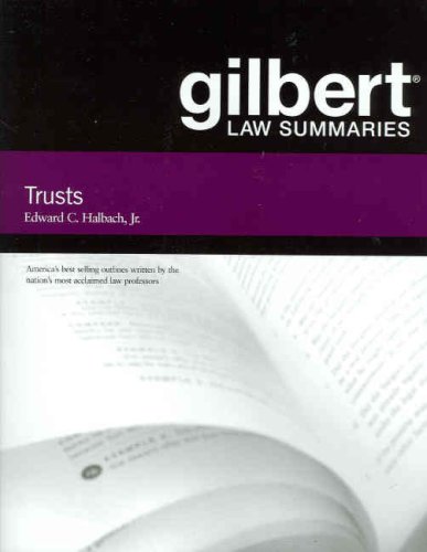 9780314181121: Gilbert Law Summaries on Trusts