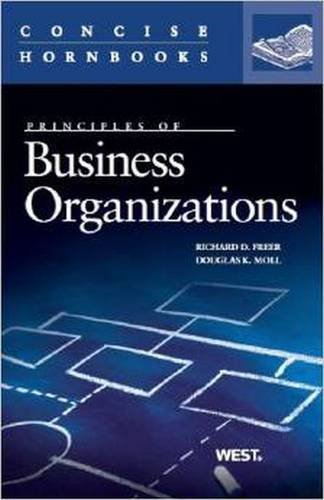 Imagen de archivo de Business Organizations (Concise Hornbook Series) a la venta por HPB-Red