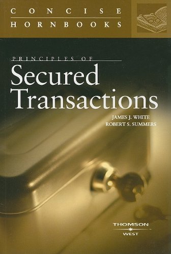 Beispielbild fr Principles of Secured Transactions (Concise Hornbook Series) zum Verkauf von Wonder Book