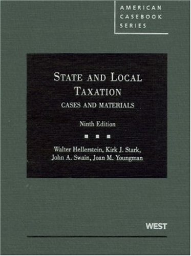 Beispielbild fr Cases and Materials on State and Local Taxation (American Casebook Series) zum Verkauf von GF Books, Inc.