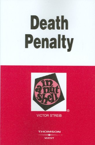 9780314189820: Death Penalty in a Nutshell (Nutshell Series)