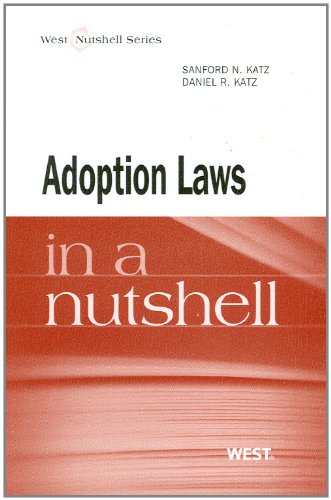9780314190307: Adoption Law in a Nutshell