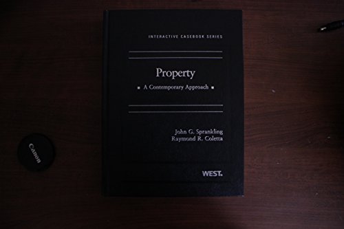 Beispielbild fr Property: A Contemporary Approach (The Interactive Casebook Series) zum Verkauf von BooksRun