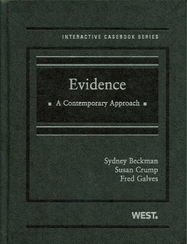 9780314191052: Evidence: A Contemporary Approach