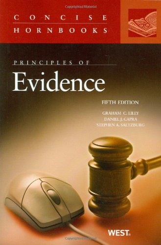 Beispielbild fr Principles of Evidence zum Verkauf von ThriftBooks-Atlanta