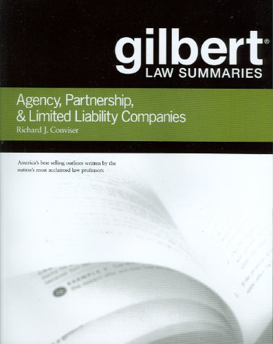 Imagen de archivo de Agency, Partnership, & Limited Liability Companies a la venta por ThriftBooks-Atlanta