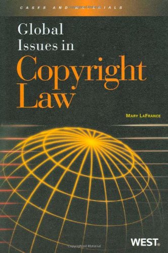 Stock image for Global Issues in Copyright Law for sale by Better World Books