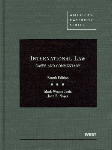 Imagen de archivo de International Law, Cases and Commentary (American Casebook Series) a la venta por Campus Bookstore