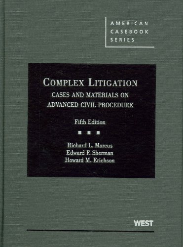 Stock image for Complex Litigation: Cases and Materials on Advanced Civil Procedure for sale by ThriftBooks-Dallas