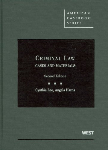 Stock image for Criminal Law, Cases and Materials for sale by ThriftBooks-Atlanta