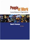 Beispielbild fr People at Work : Human Behavior in Organizations zum Verkauf von Better World Books