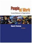 Stock image for People at Work : Human Behavior in Organizations for sale by Better World Books