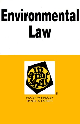 9780314200624: Environmental Law in a Nutshell (Nutshell S.)