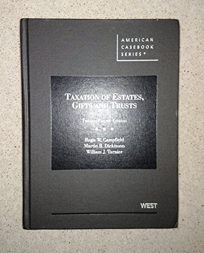 9780314202796: Taxation of Estates, Gifts and Trusts