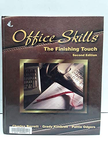 Beispielbild fr Office Skills : The Finishing Touch zum Verkauf von Better World Books