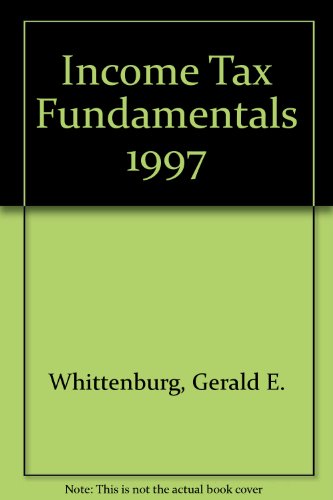 9780314205698: Income Tax Fundamentals, 1997 Edition