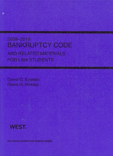 Stock image for Bankruptcy Code and Related Materials for Law Students 2009-2010 for sale by dsmbooks