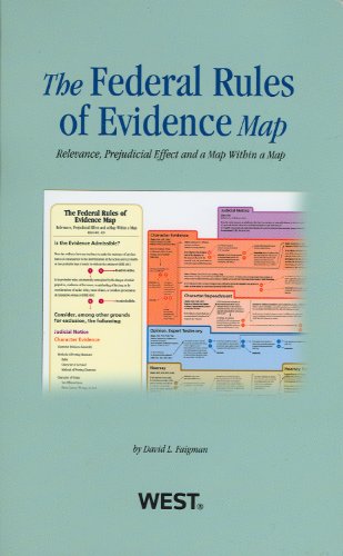Stock image for The Federal Rules of Evidence Map With Folder for sale by HPB-Red