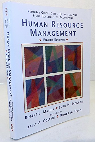 9780314207746: Human Resource Mangmnt E8 Srg: Cases, Exercises, and Study Questions to Accompany Human Resource Management