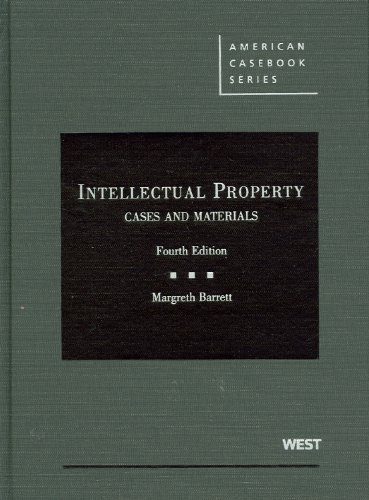 Stock image for Intellectual Property, Cases and Materials, 4th (American Casebooks) for sale by The Book Cellar, LLC