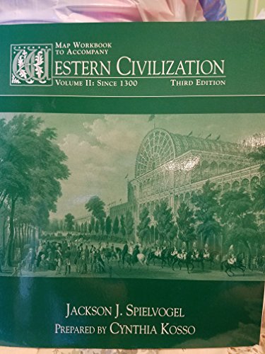 9780314208675: Map Exercise Workbook, Volume Ii for Western Civil