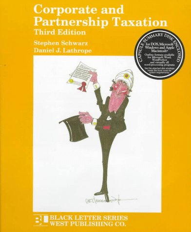 9780314211088: Corporate & Partnership Taxtn (Black Letter Series)