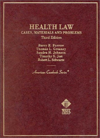 Beispielbild fr Health Law: Cases, Materials and Problems (American Casebook Series) zum Verkauf von HPB-Red