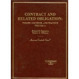 Beispielbild fr Contract and Related Obligation: Theory, Doctrine, and Practice (3rd ed)(American Casebook Series) zum Verkauf von HPB-Red
