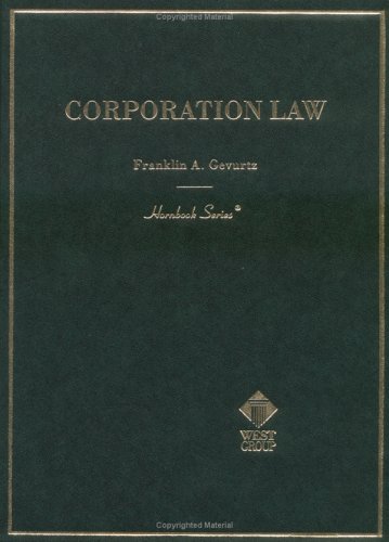 9780314211910: Corporation Law (Hornbook Series)