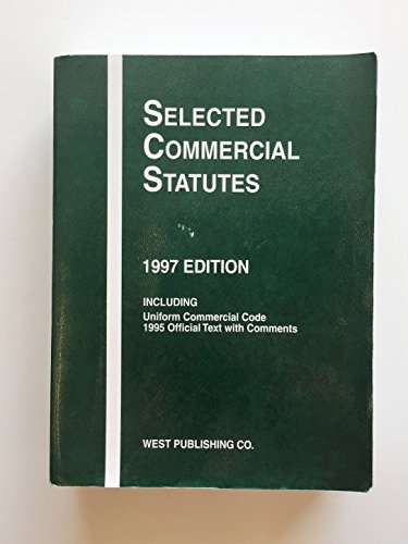 Stock image for Selected Commercial Statutes: 1997 for sale by HPB-Red